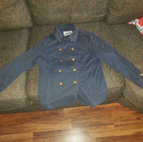 Guideboat Atlantique garment dyed twill Peacoat Navy medium - Picture 1 of 5